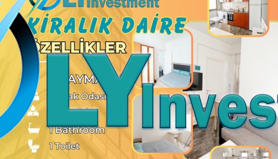 KİRALIK 1+1 DAİRE KÜÇÜK KAYMAKLI/LEFKOŞA/KUZEY KIBRIS