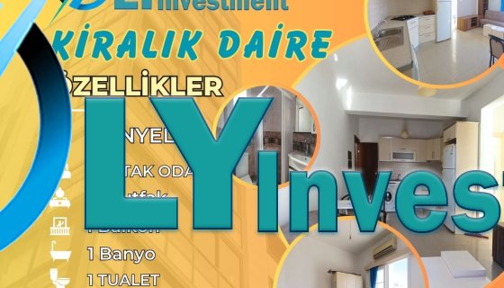 KİRALIK 2+1 DAİRE GÖNYELİ/LEFKOŞA/KUZEY KIBRIS 